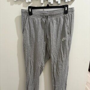 Nike Light Grey Joggers Medium
